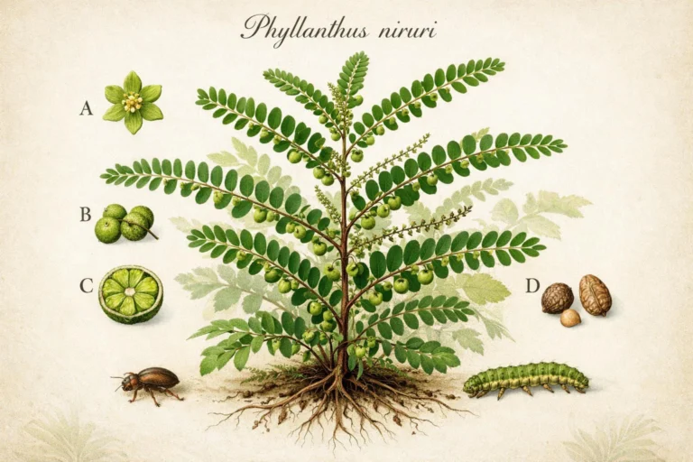 Phyllanthus niruri: traditional herb for treating and cleansing the liver